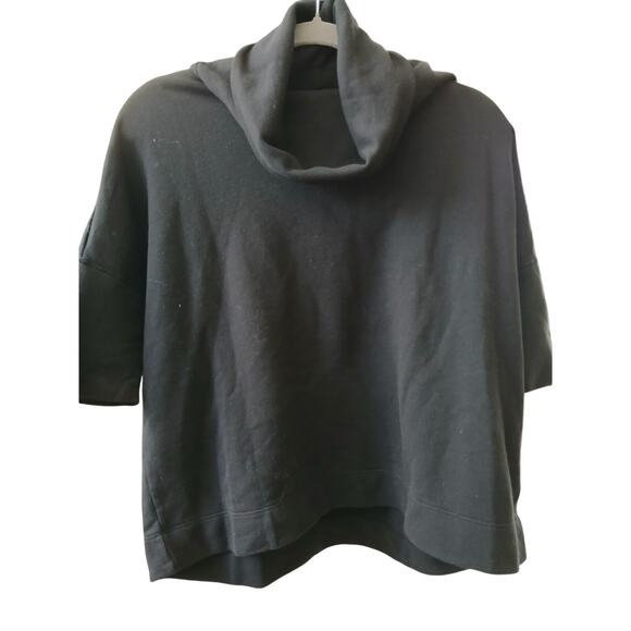 Standard James Perse cowl neck dopamine sleeve cotton sweater size 2/ US Medium - Picture 1 of 6